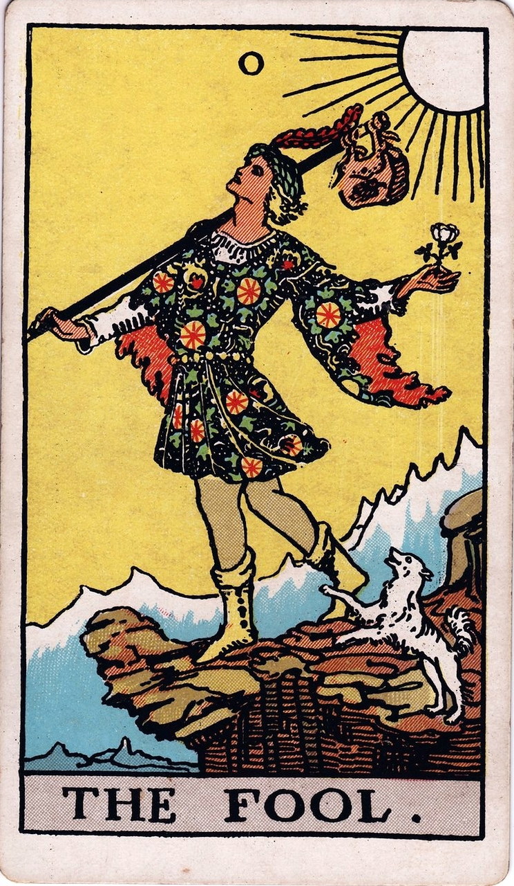 The Fool from Rider–Waite–Smith